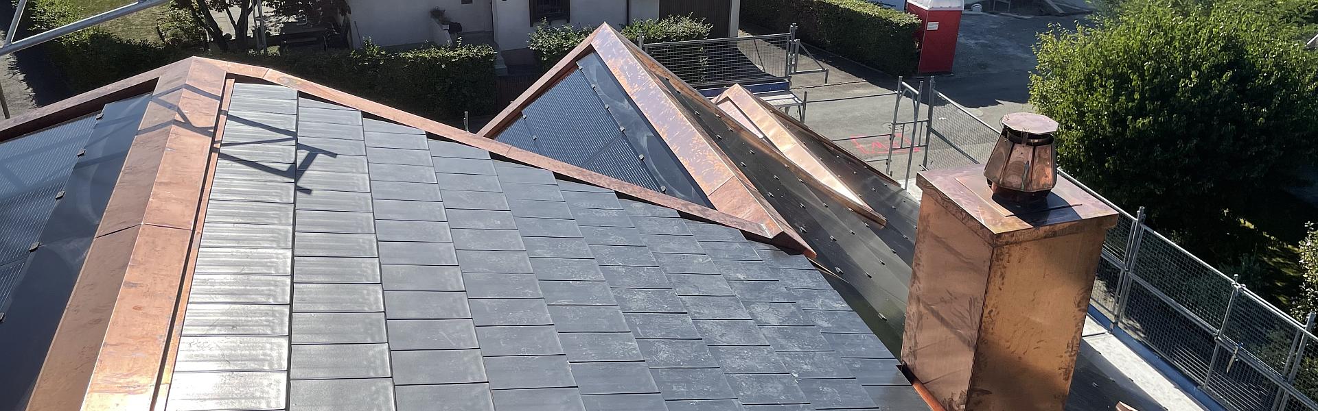 Dachsanierung und Gebäudeerweiterung Wohlen